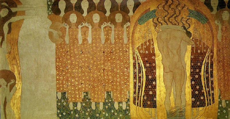 Gustav Klimt beethovenfrisen china oil painting image